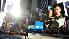 Taxi roads Times Square urban cities cityscapes new york city