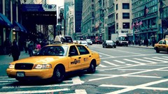 Taxi streets new york city York