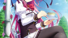 Tea Anime blush school uniforms pantyhose princess evangile 