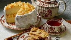 Tea cakes pies deserts