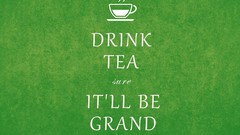 Tea Green irish grand Keep Calm and