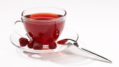 Tea raspberries
