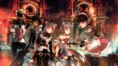 Tea raven eve anime girls video games cofee Elsword