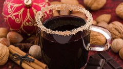 Tea sugar drinks nuts