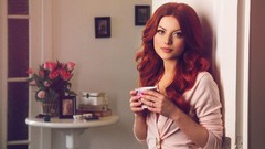 Tea woman romania cups Elena Gheorghe