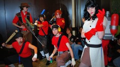 Team fortress 2 cosplay Scout TF2 Medic TF2 Soldier TF2 Sniper 