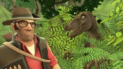 Team fortress raptor attack