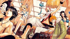 Team happy loke fairy tail Scarlet Erza Fullbuster Gray 