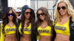 Team models Rockstar (energy drink)
