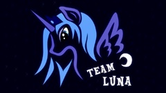Team my little pony Princess Luna