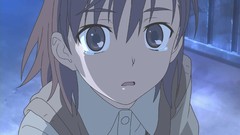 Tears brunettes school uniforms short hair misaka mikoto 