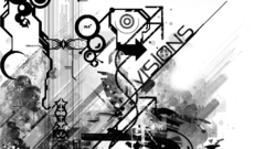 Tech sound visions abstract