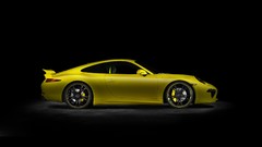 Techart porsche 911 yellow cars