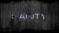 Techno Typography grunge rarity my little pony