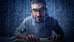 Technology geek Men men with glasses computer Nerds