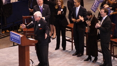 Ted kennedy at barack