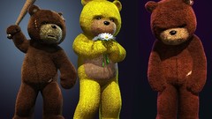 Teddy bears video games Naughty Bear