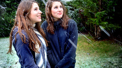 Teen twin twins Sisters