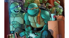 Teenage Mutant Ninja Turtles Cover pizza