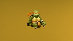 Teenage Mutant Ninja Turtles minimalistic artwork