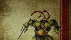 Teenage Mutant Ninja Turtles warrior artwork Raphael (TMNT)
