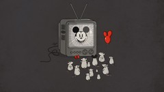 Television mickey mouse mice minimalistic Disney Company