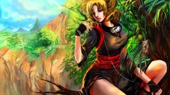 Temari naruto shippuden headbands fantasy art Suna