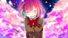 Temari vocaloid megurine luka upscaled