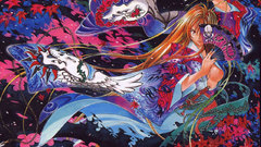 Tenjou tenge long hair