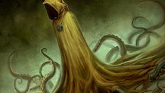 Tentacles artwork pendant wraith