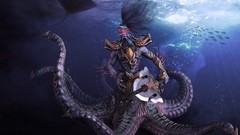 Tentacles fantasy art octopuses