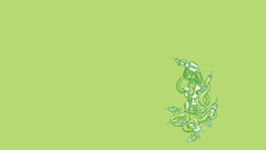 Tentacles Simple Background green