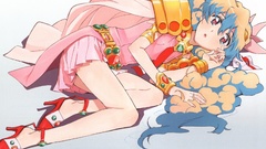 Teppelin Nia anime girls