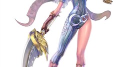Tera Online castanic Tera fantasy girl video games fantasy art