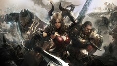 Tera Online Tera video games fantasy girl PC gaming Fantasy Men