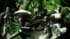 Terminator predator fight funny