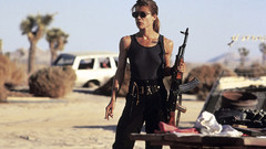 Terminator weapons Linda Hamilton