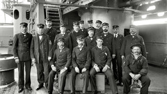Texas Chief battleship 1900 officers circa petty cpos