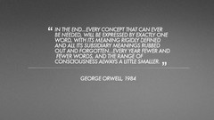 Text 1984 minimalistic grey background Quotes George Orwell