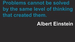 Text Albert Einstein Quotes