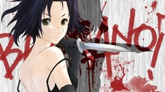 Text Anime Knives Baccano! anime girls chane laforet