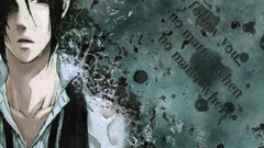 Text Anime kuroshitsuji sebastian michaelis black hair anime 