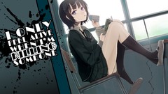 Text Anime stockings anime girls school uniforms drinking boku 