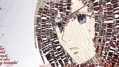 Text Anime Typography anime girls mikasa ackerman shingeki no 