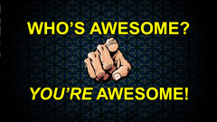 Text awesomeness motivation