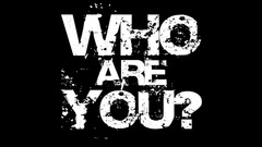 Text black and white Typography black background