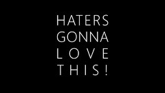 Text black background