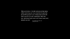 Text black background fail Quotes grammar