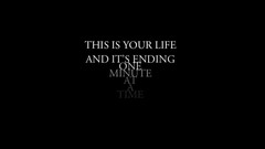 Text black background Fight Club Quotes