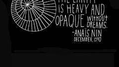 Text black background Quotes Anais Nin
